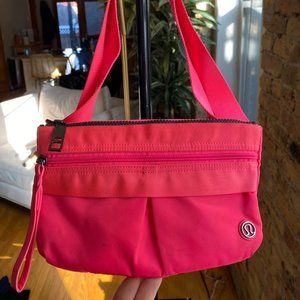Lulu Lemon Neon Pink Belt Bag / Crossbody